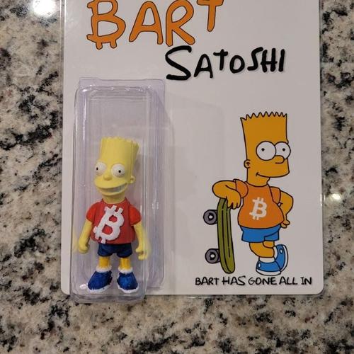 “Bart Satoshi” by StoogBootlegs