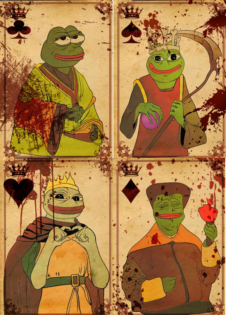 Rare Playing Card Pepes
