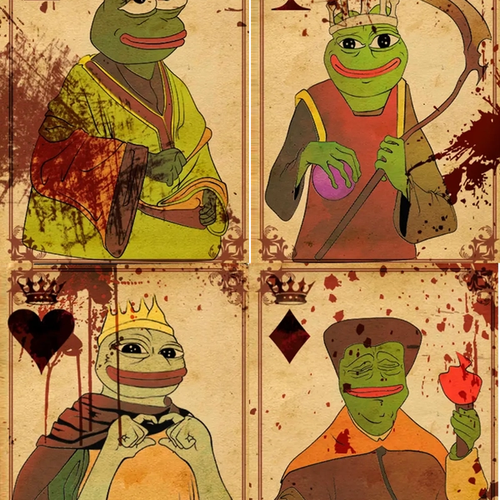 Rare Playing Card Pepes