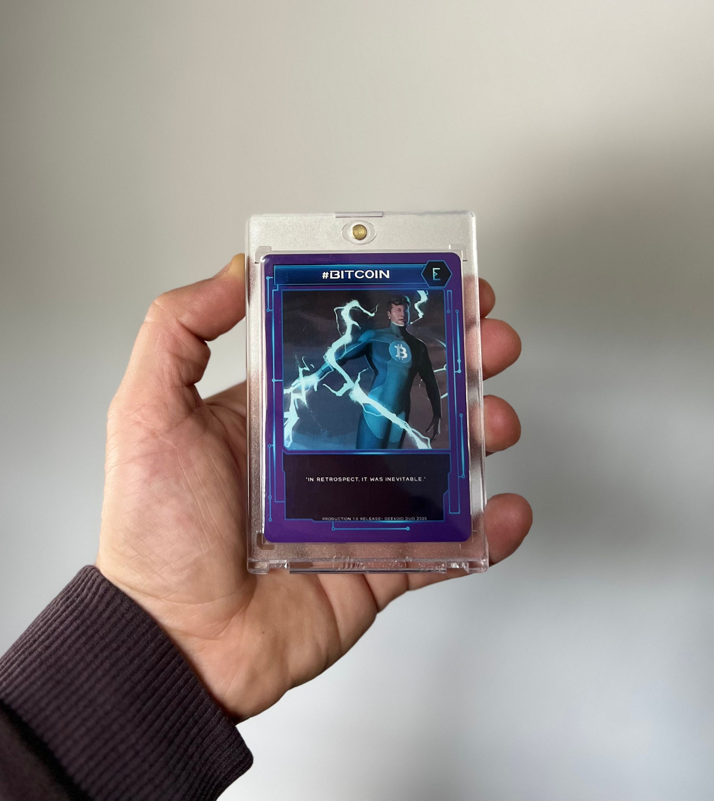 2020 BITCOIN ELON MUSK by DUO rare /200 LIMITED EDITION *FREE WORLDWIDE SHIPPING*