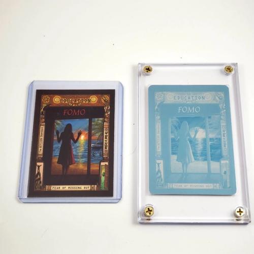 S1C51 | FOMO - 1/1 Cyan Print Plate + Card
