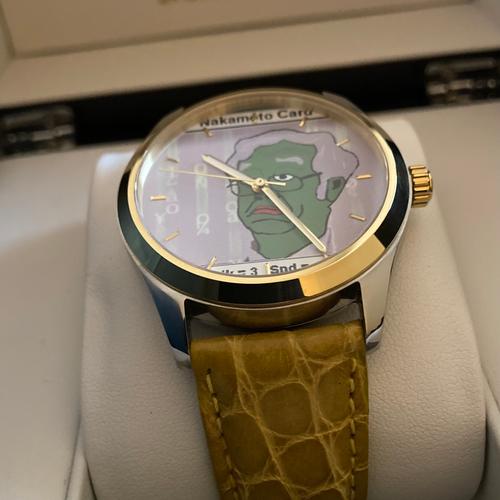 The Nakamoto Card Watch