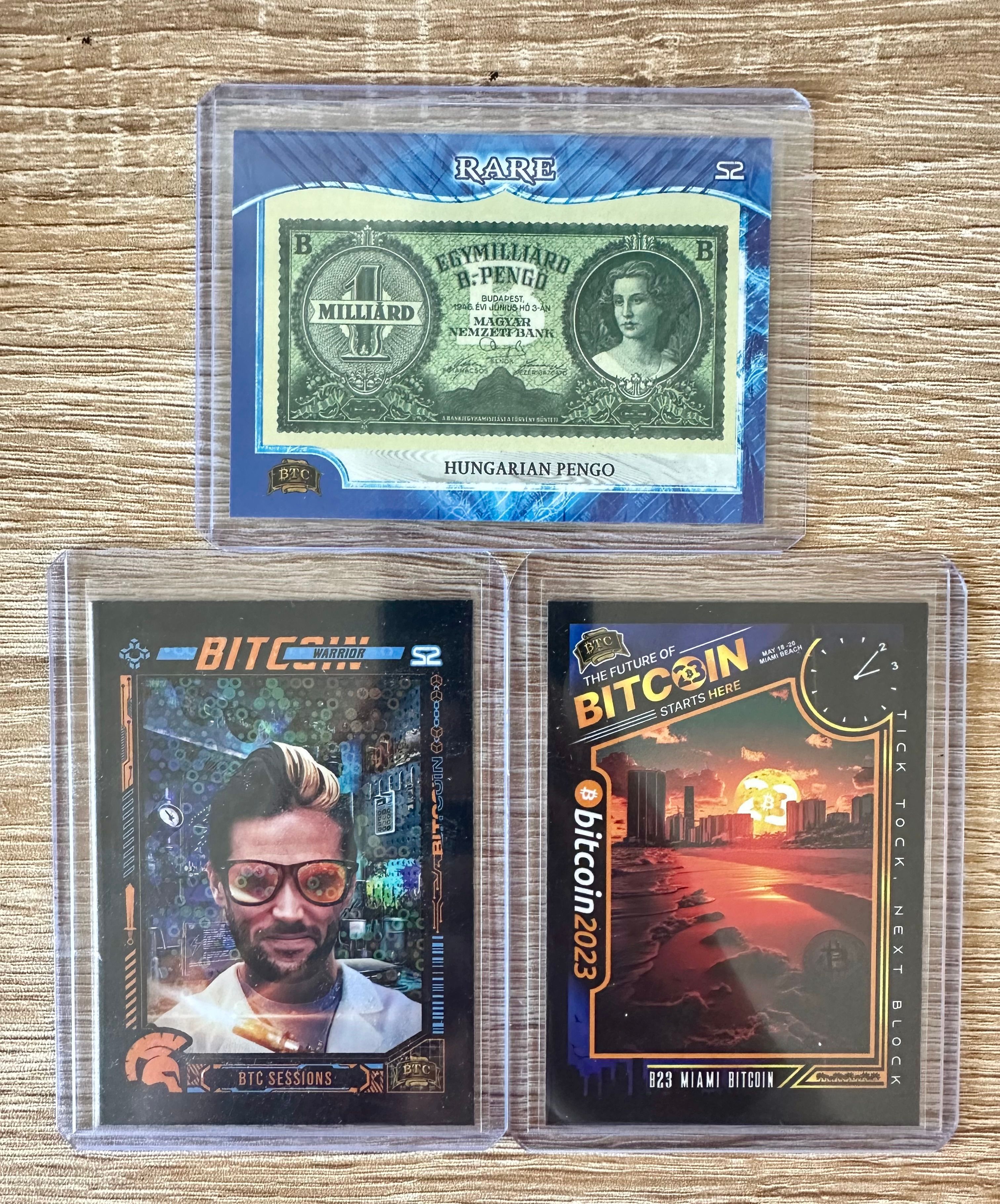 BTCTC Lot B23 Miami #316, S2 Warrior #386, S2 Blue #966