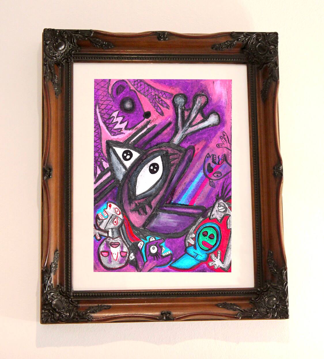 FAKEPEPCASSO.PURPLE original artwork + token