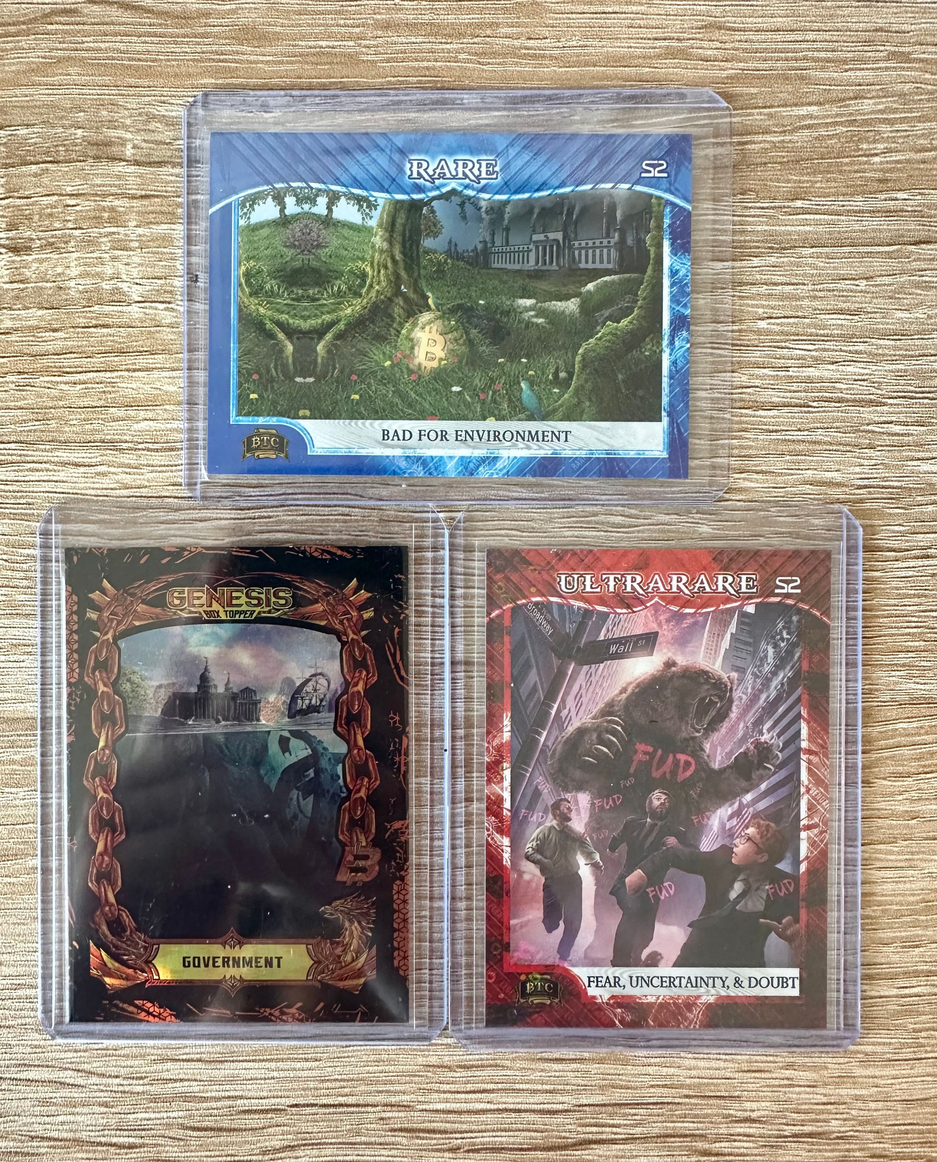 BTCTC Lot Boxtopper #81 S2 UR #287 Blue #645