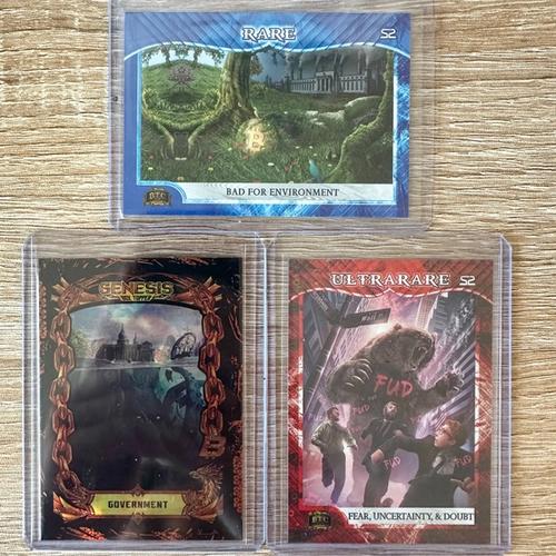 BTCTC Lot Boxtopper #81 S2 UR #287 Blue #645