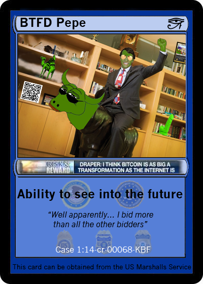 Cryptonati Rare Pepe Artist Collection