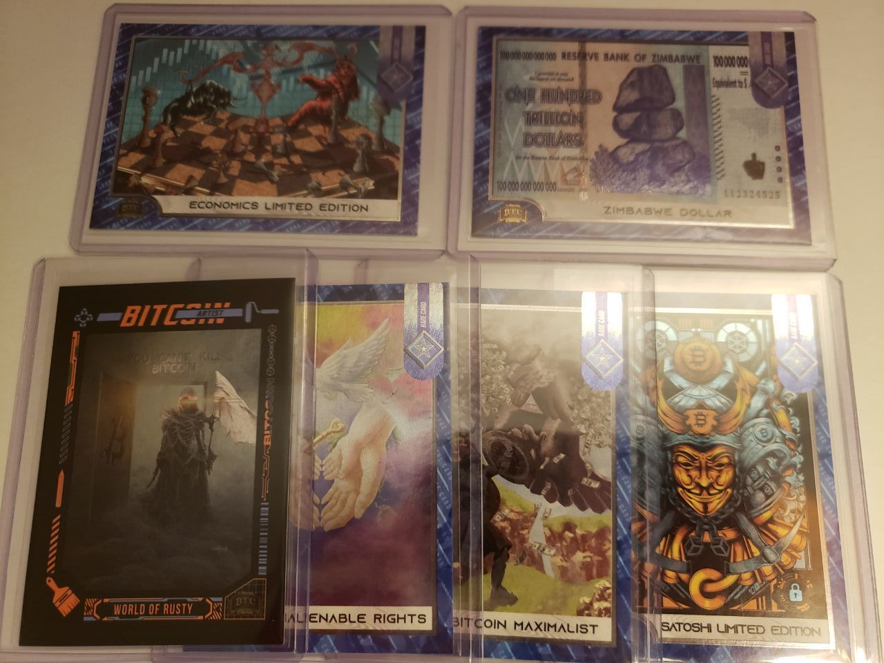 S1 Lot: 6x Blue Rares (#/999)