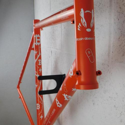 Orange pill bicycle