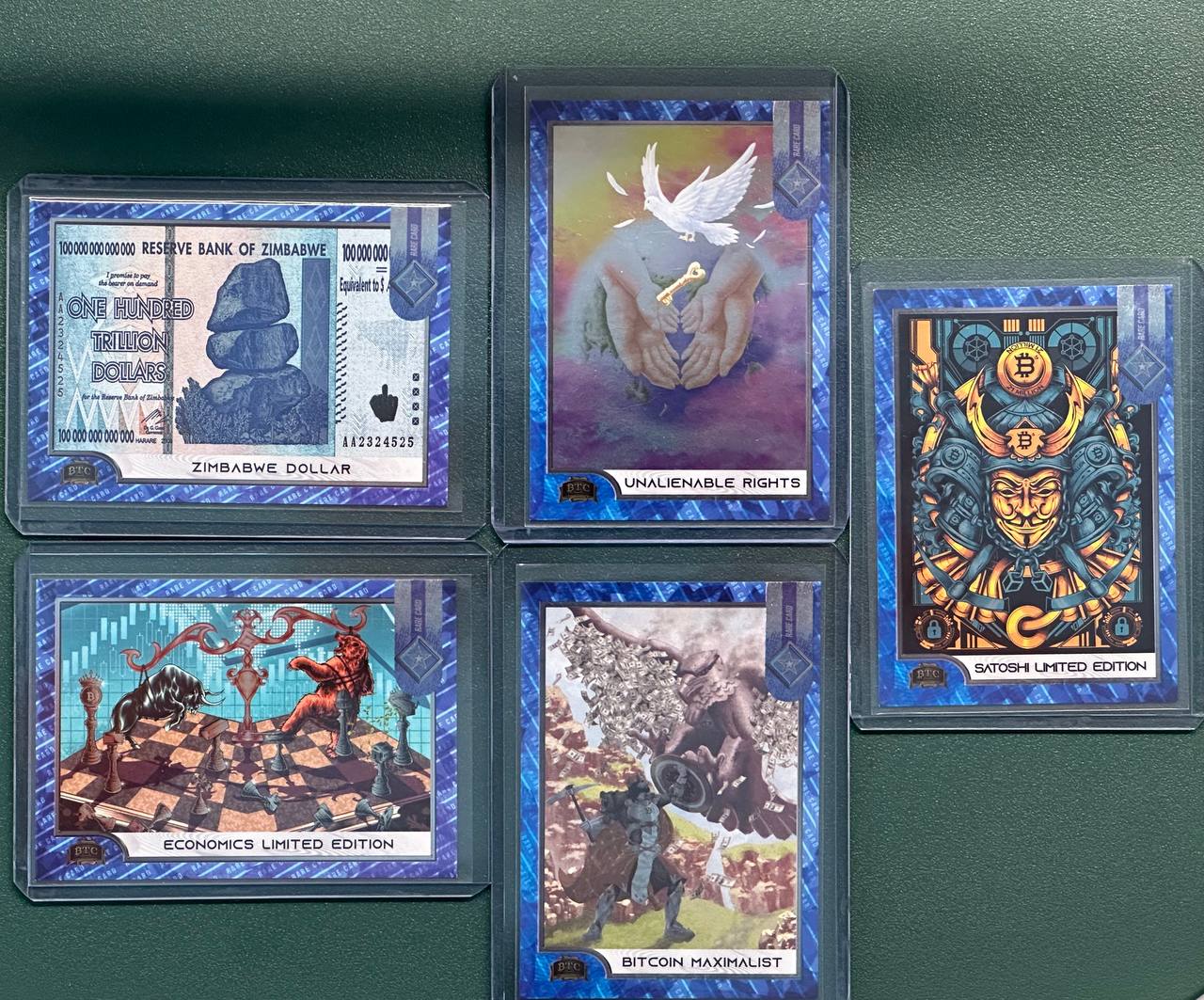 Full set of S1 Blues