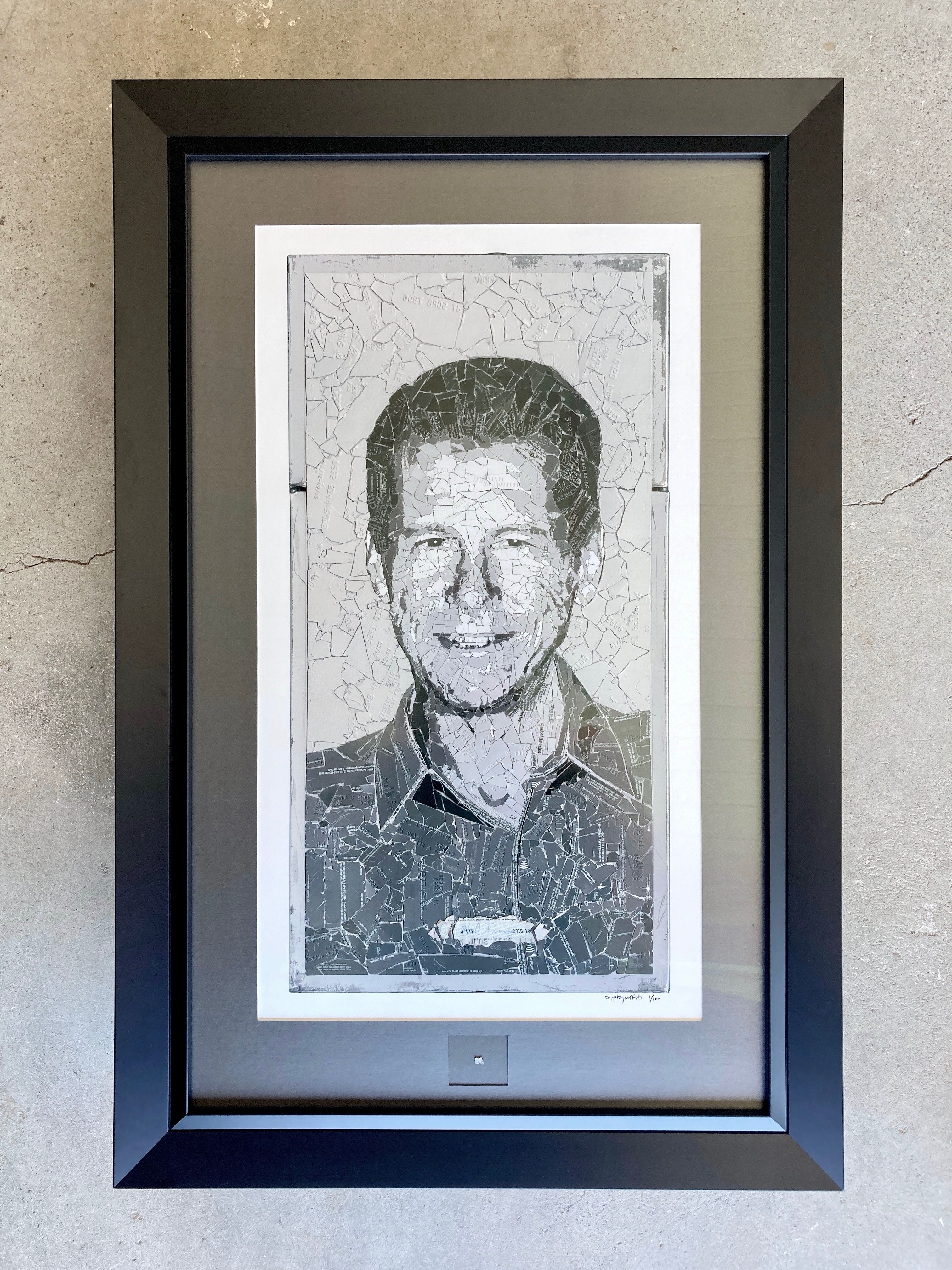 Running bitcoin print #1/100