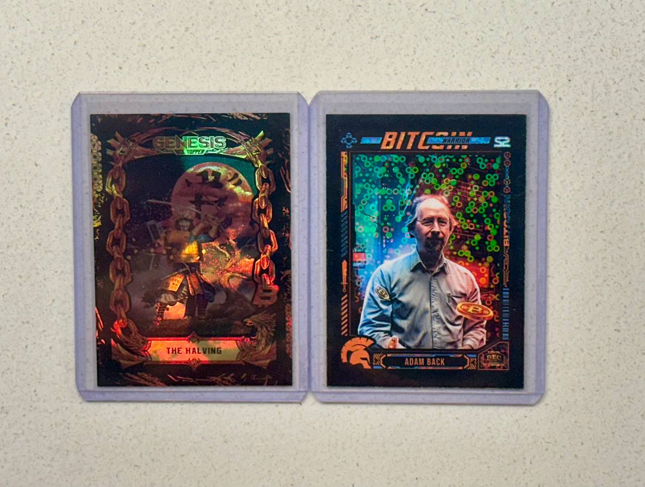 Halving Boxtopper (/99) + S2 Adam Back (/500)