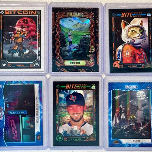6 Card Lot - Boxtopper, GP #5, S2 Warriors x2, S2 Blues x2
