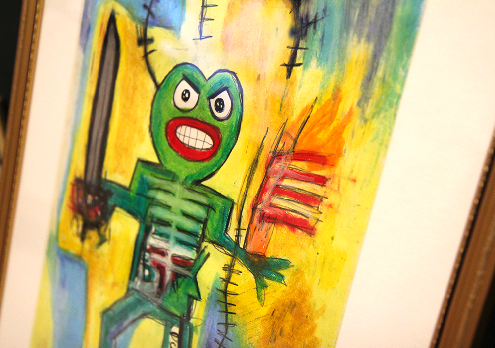 FAKEBASQPEPE original artwork + token