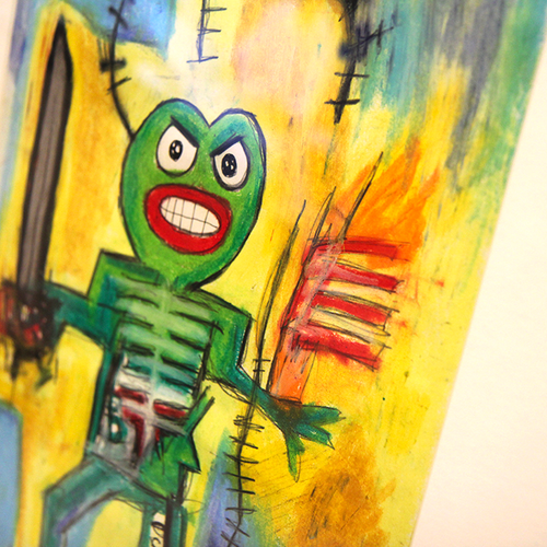 FAKEBASQPEPE original artwork + token