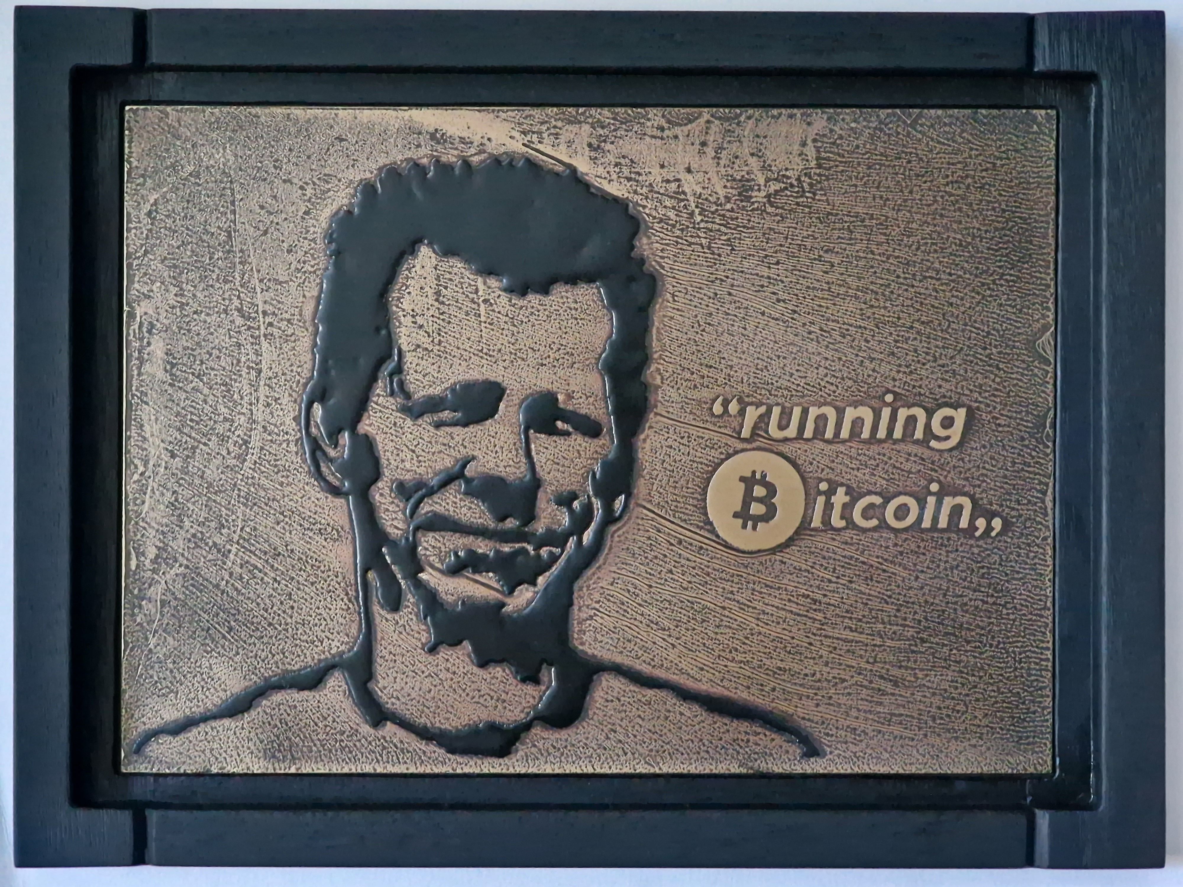 HAL FINNEY "RUNNING BITCOIN" BY WOODPECKER V1 1/1 