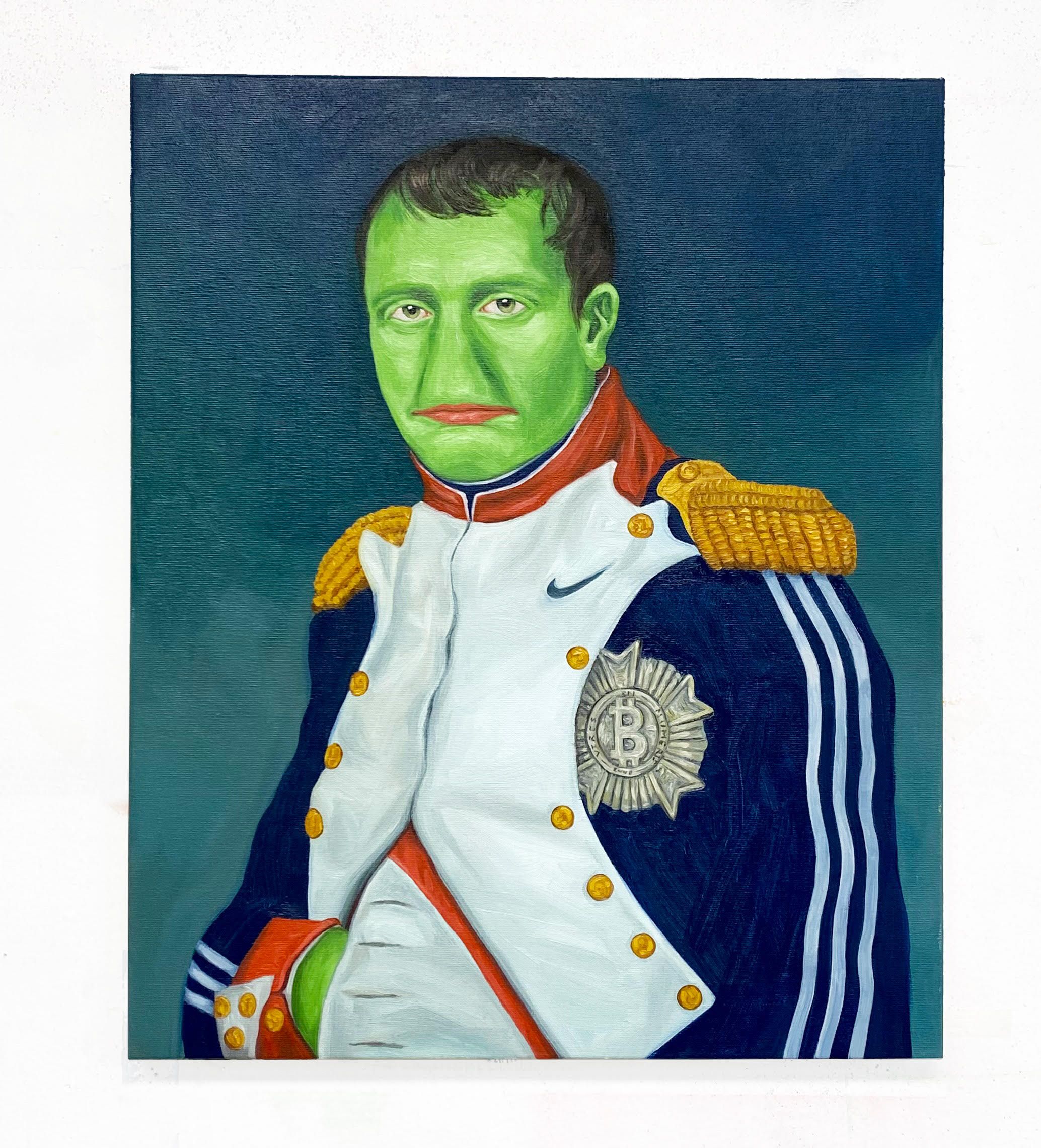 PEPEPOLEON original oil on canvas