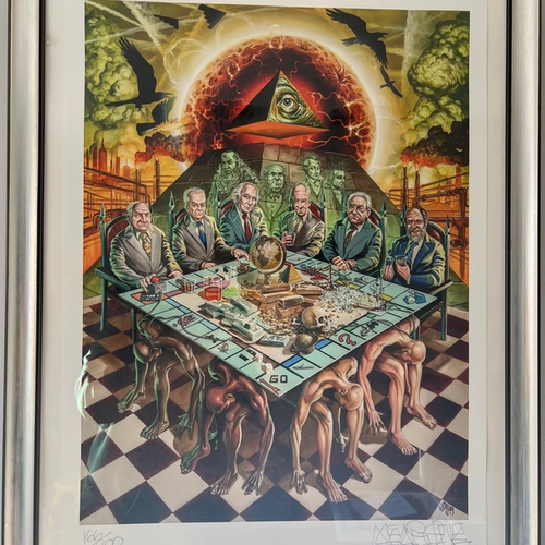 False Profits: Framed Fine Art Print Edition