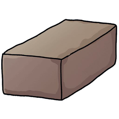 #1503 | Concrete Brick (Bitcoin Brick No. 9 of 10)