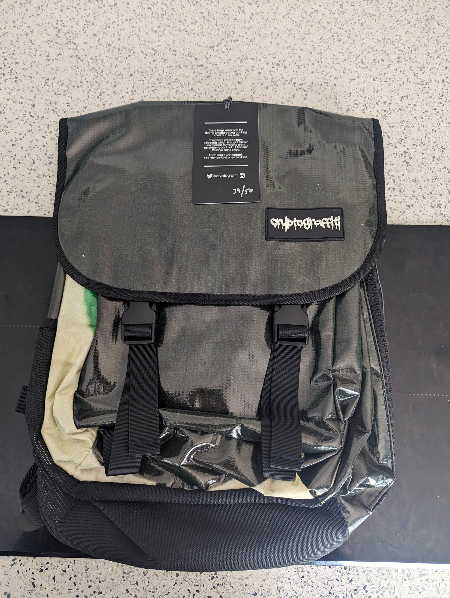 Cryptograffiti Backpack #39/50