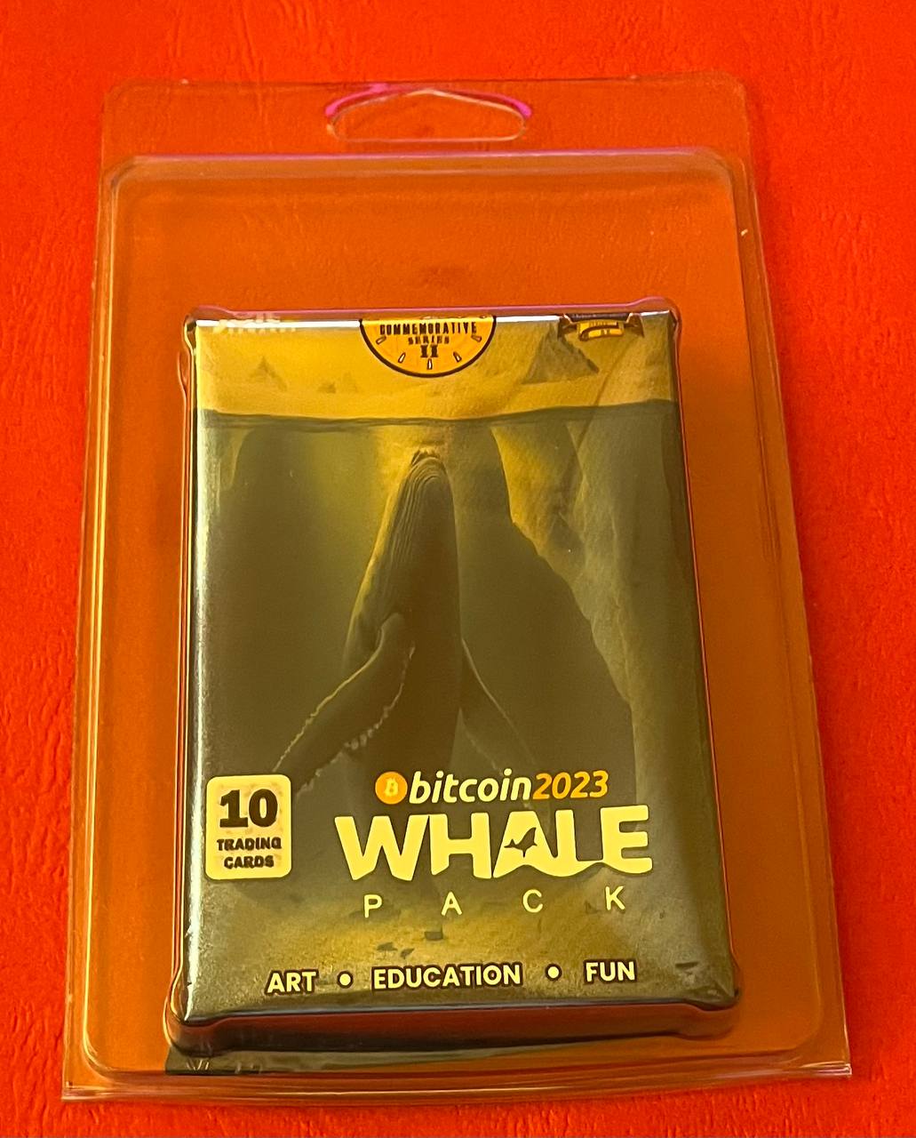 BTC 2023 Commemorative Whale Pack (x1)
