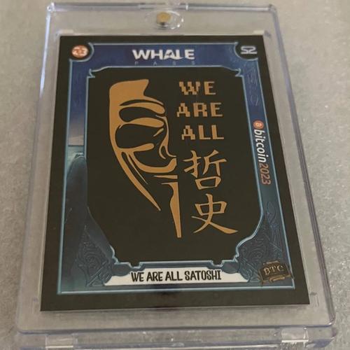 B23C9 We Are All Satoshi #472/500