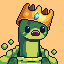 #26080 | Ordinal Turtle- Radioactive King