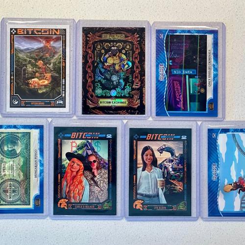 7 Card Lot - Boxtopper, GP #4, S2 Warriors x2, S2 Blues x3