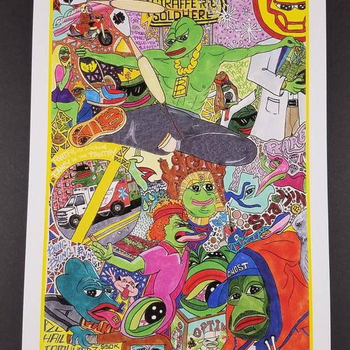 FAKENUTMEG Original Prints + Tokens (10 edition)