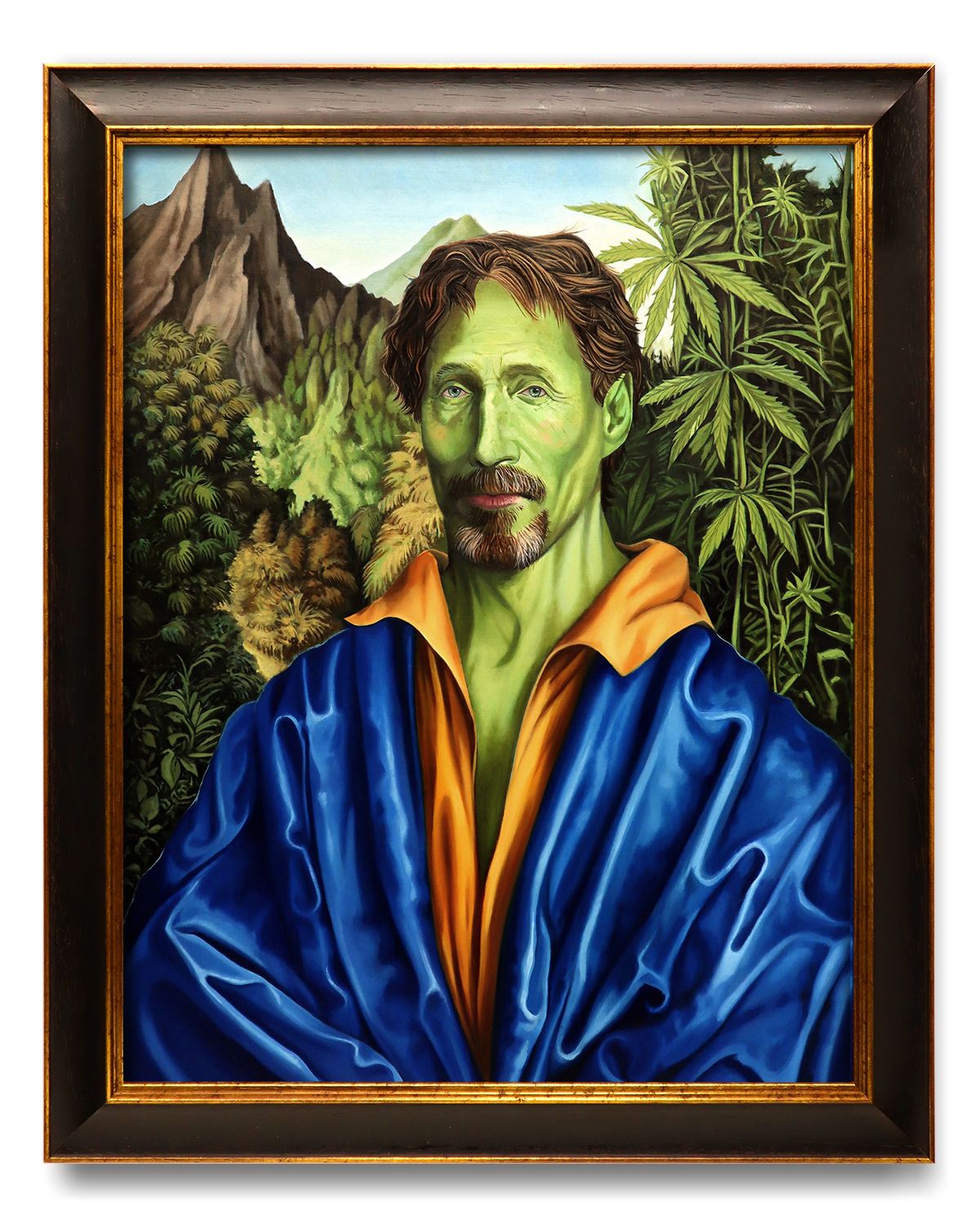 FAKEMCAFEE Framed Painting & Token