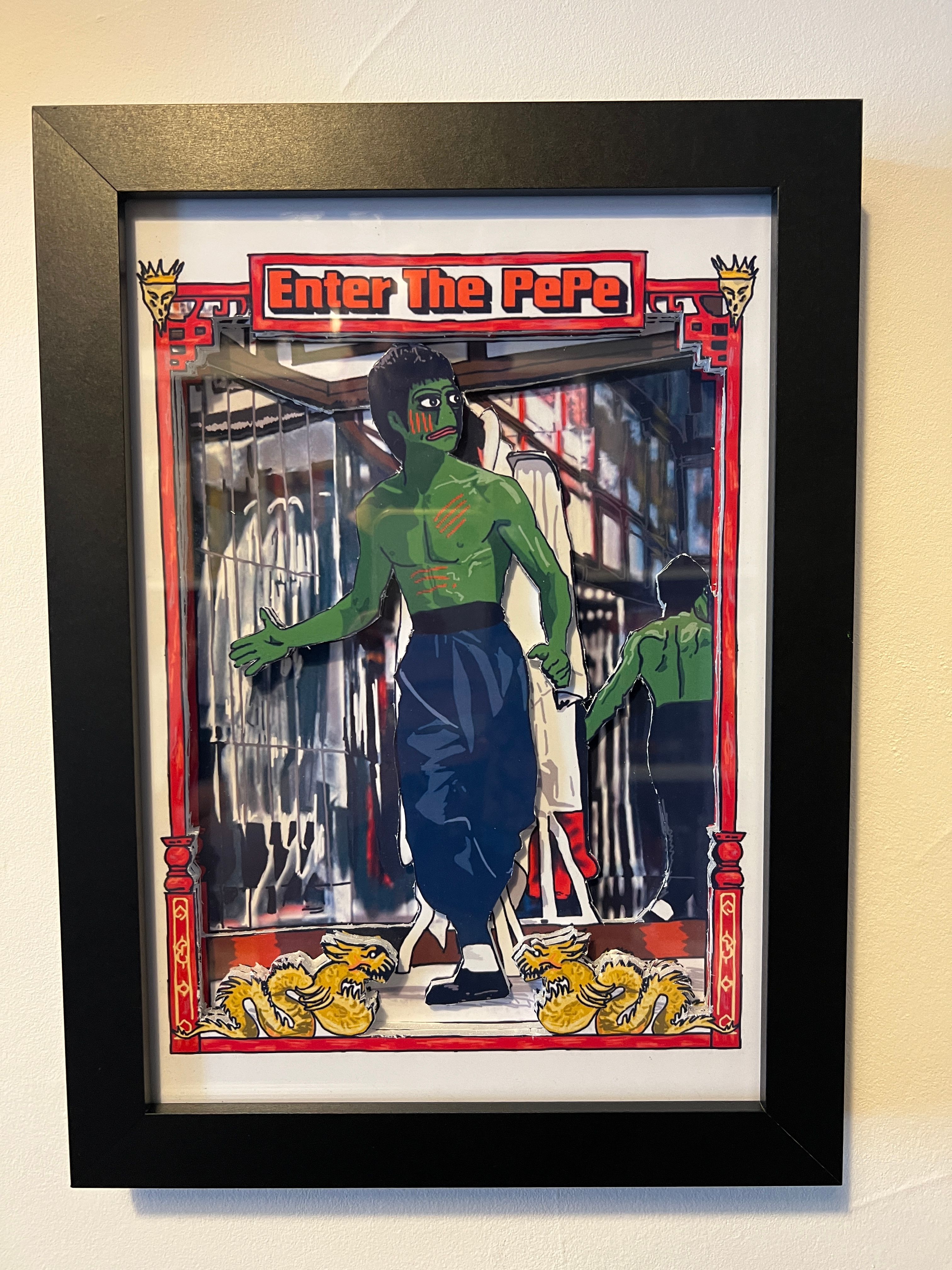 ENTERTHEPEPE Layered Box Print with Token