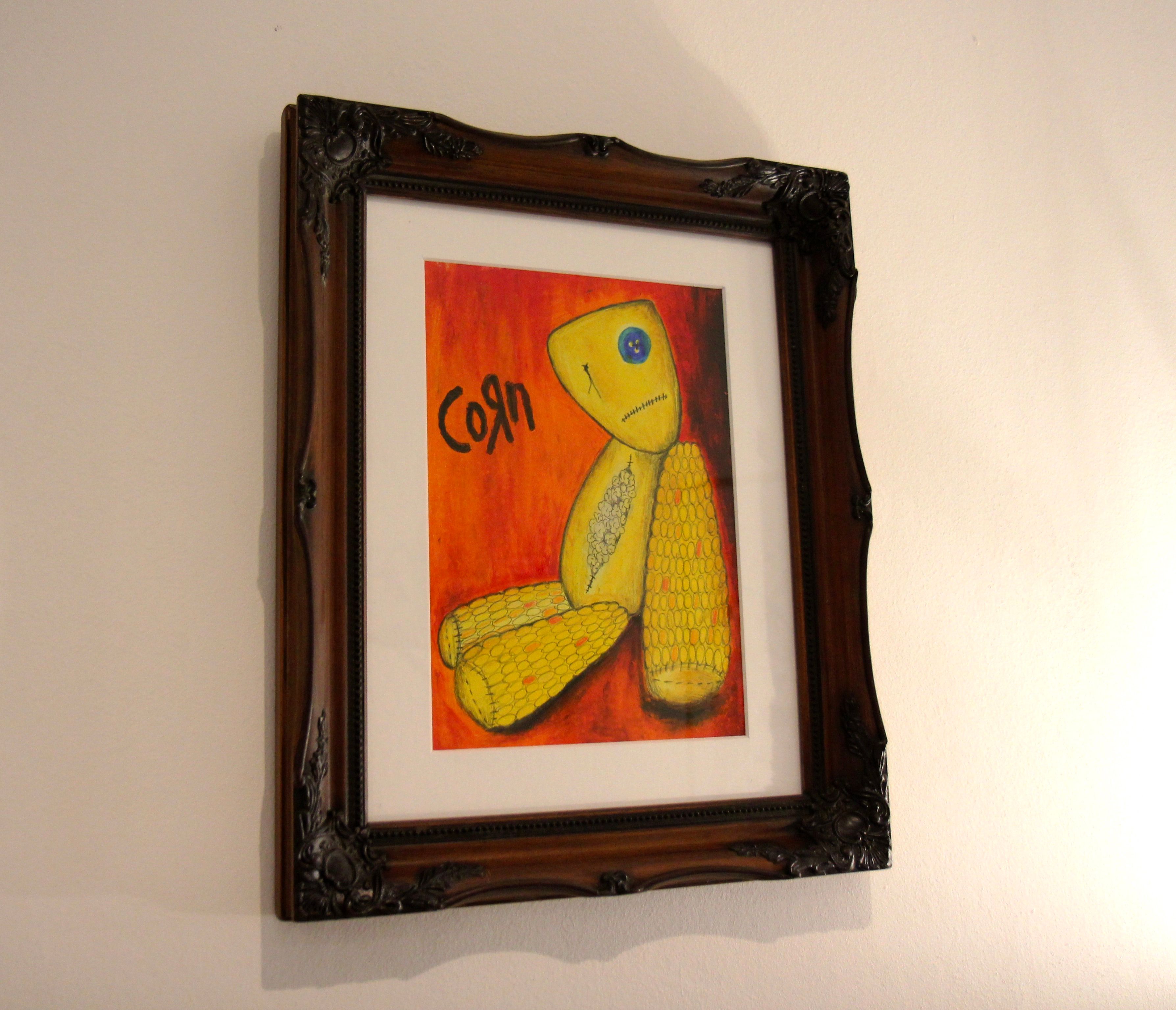 KORNCORN framed physical artwork + token