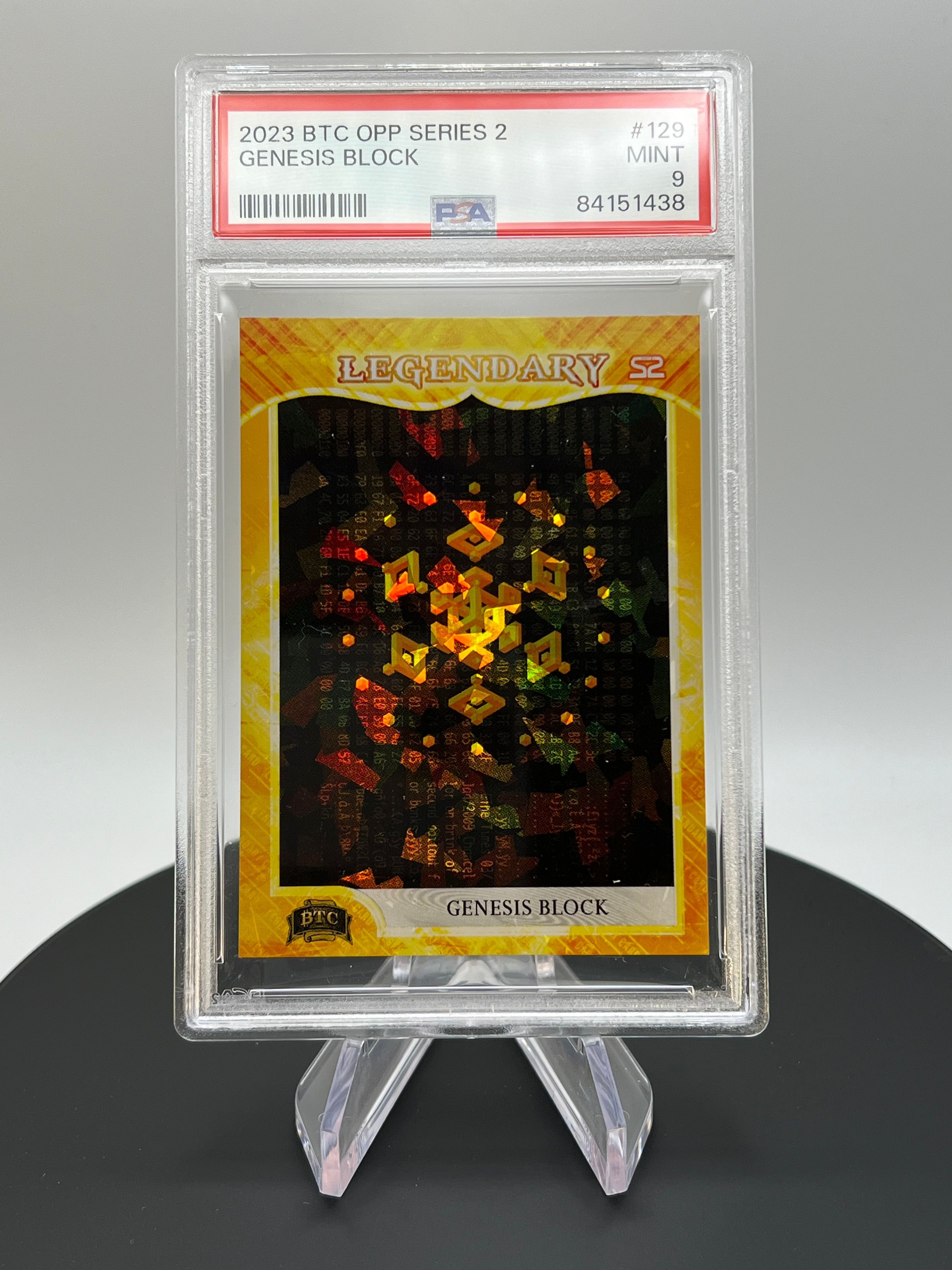 PSA 9 Genesis Block #95/100