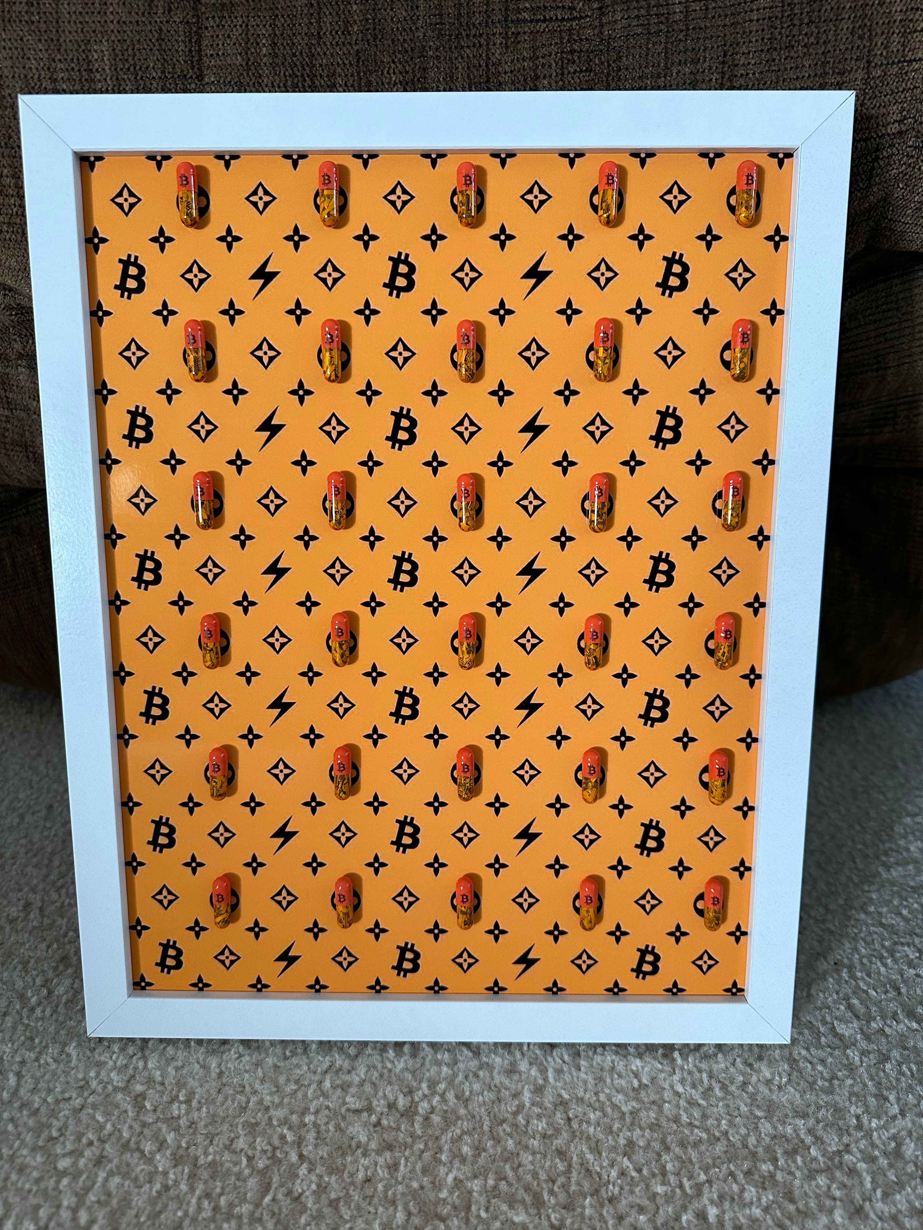 Orange Pillogram Concept Piece: omer manna x Asanoha