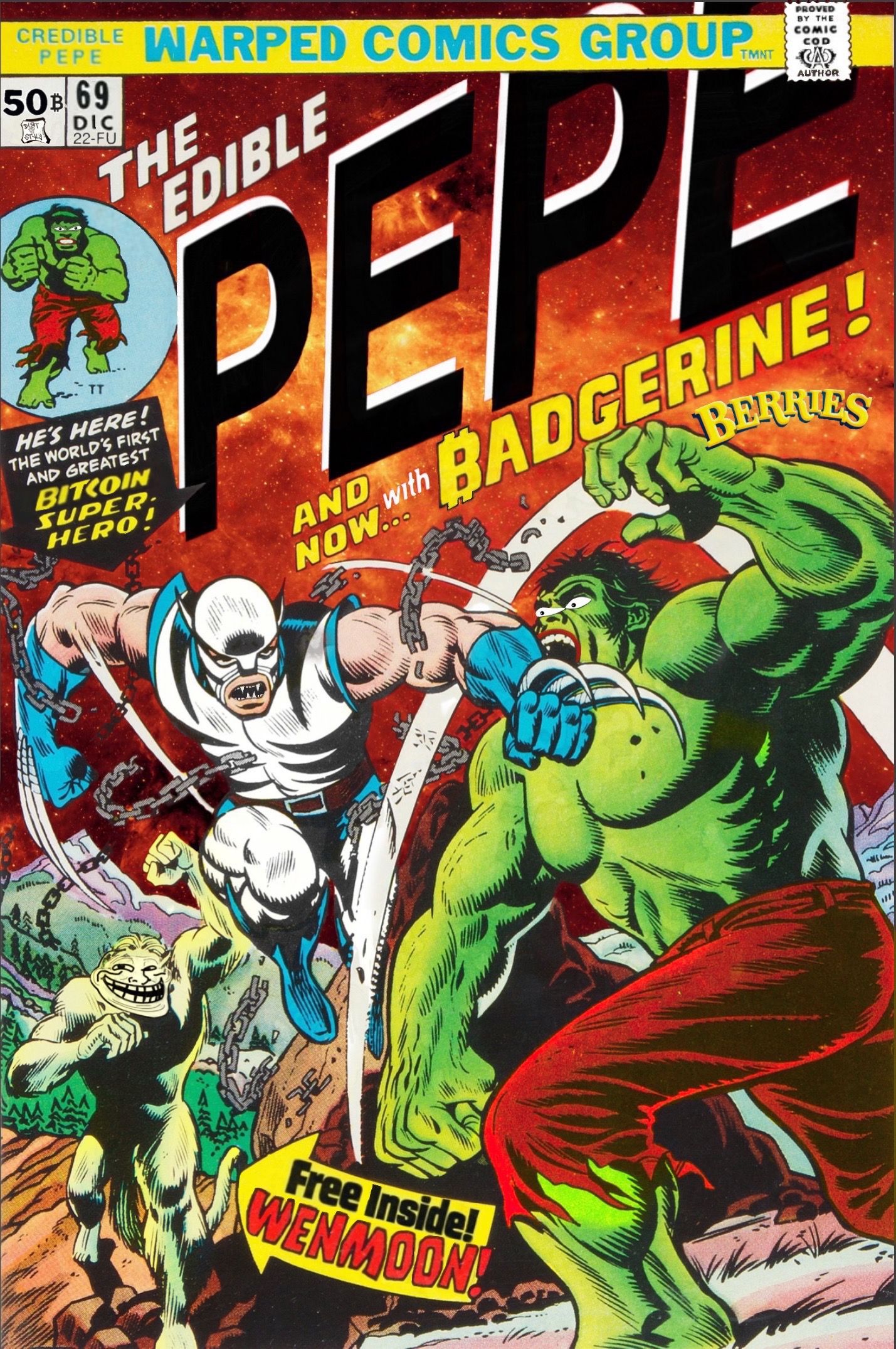 Wolverine Badger Vs Pepe Hulk
