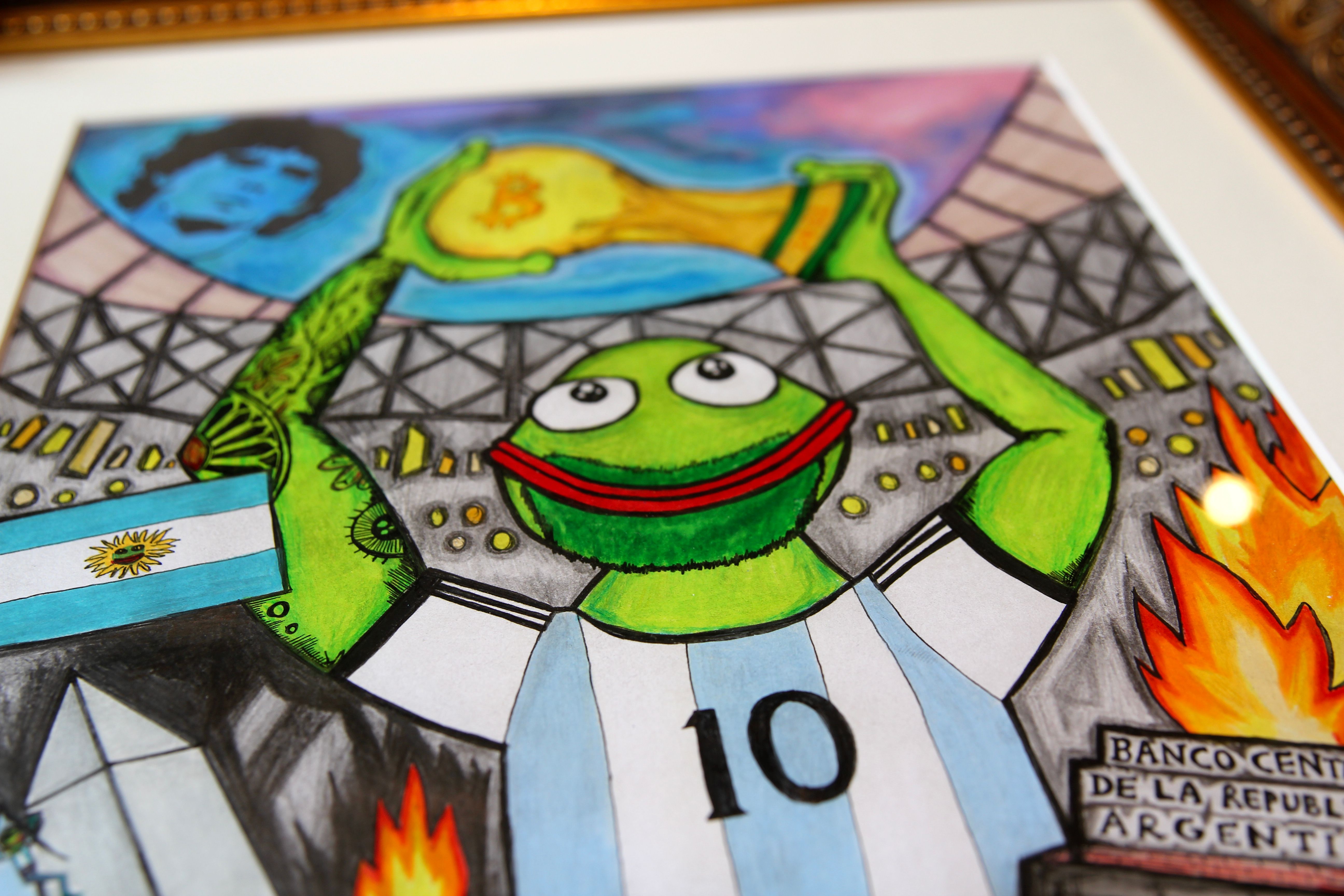 MESSIPEPE - Original artwork
