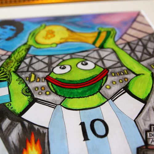 MESSIPEPE - Original artwork