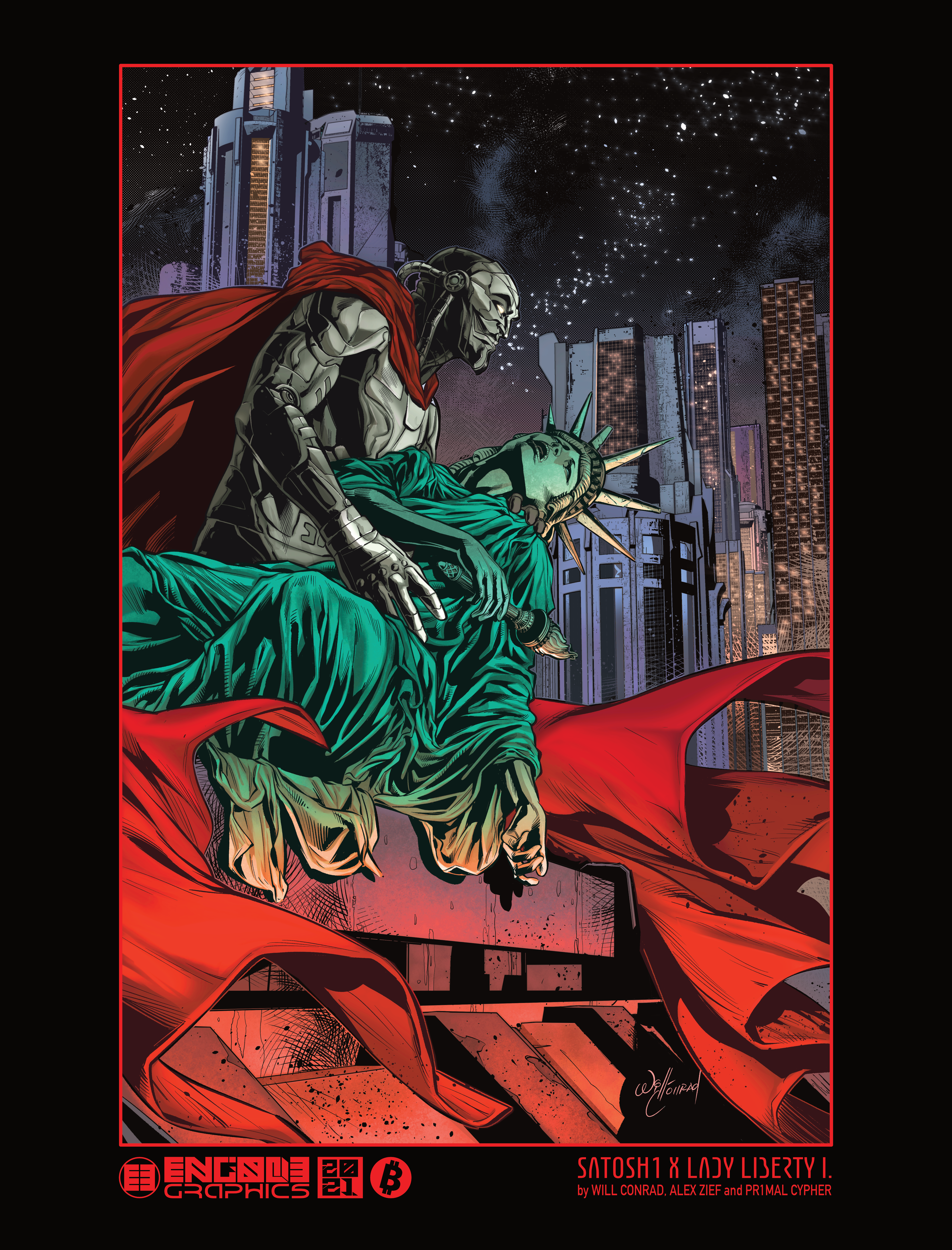 SATOSH1 x Lady Liberty I.