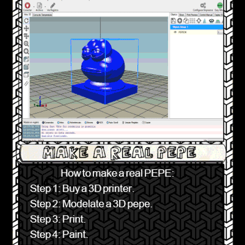 Rare Pepe: THREEDPEPE