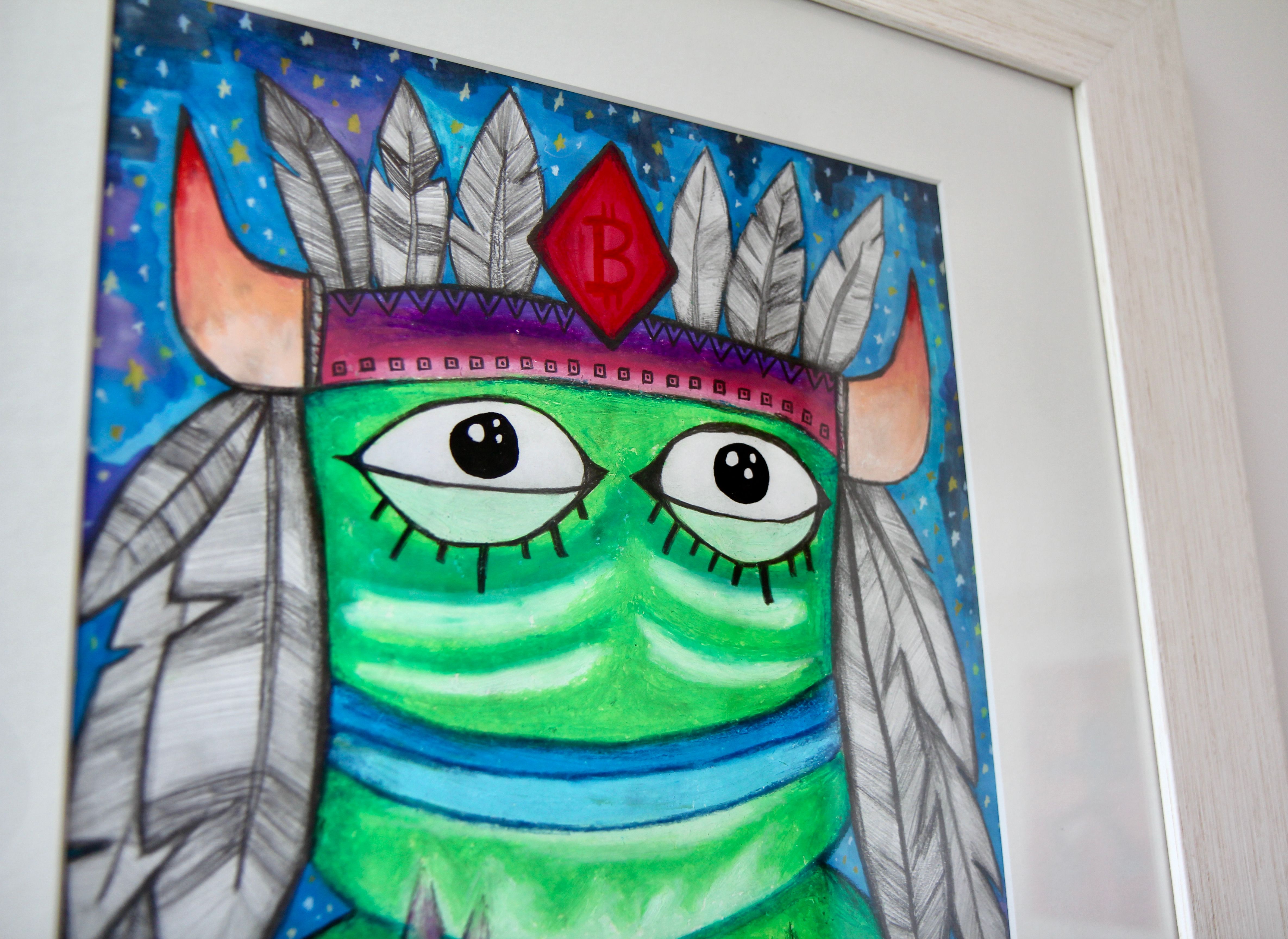 PEPESHAMAN Original Artwork + Token