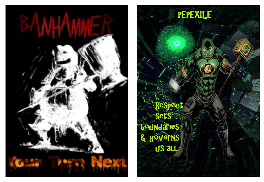 Banhammer Rare Pepes for Two