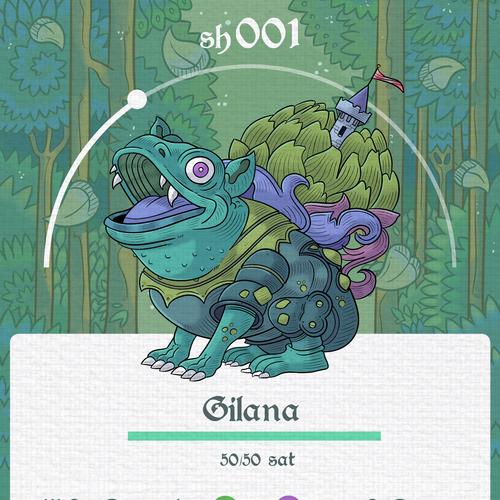 Satoshimon 001 - Gilana