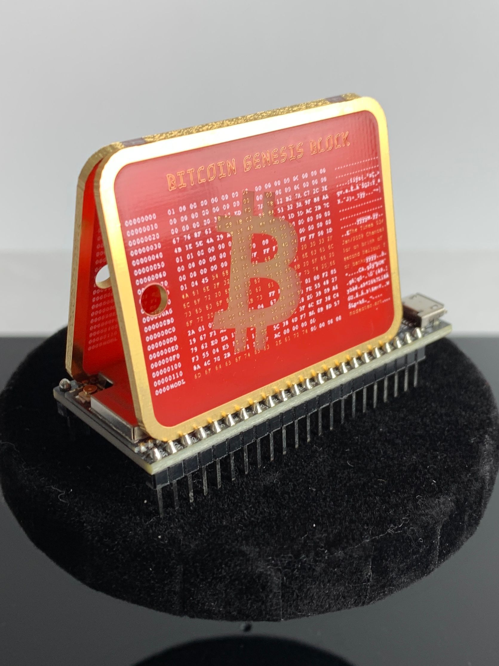 Hodlonaut meets Genesis Block by modeotecArt