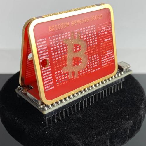 Hodlonaut meets Genesis Block by modeotecArt