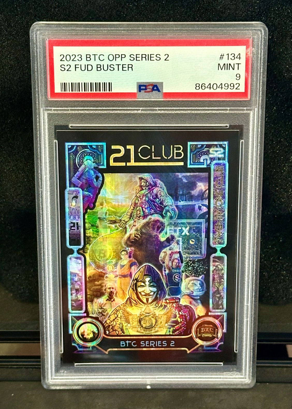 21 Club S2 BTC Series 2 #20/21 PSA 9