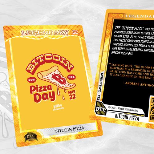 Bitcoin Pizza (#/100) - Case Break / 8 Boxes - Break #6 PB23 Special