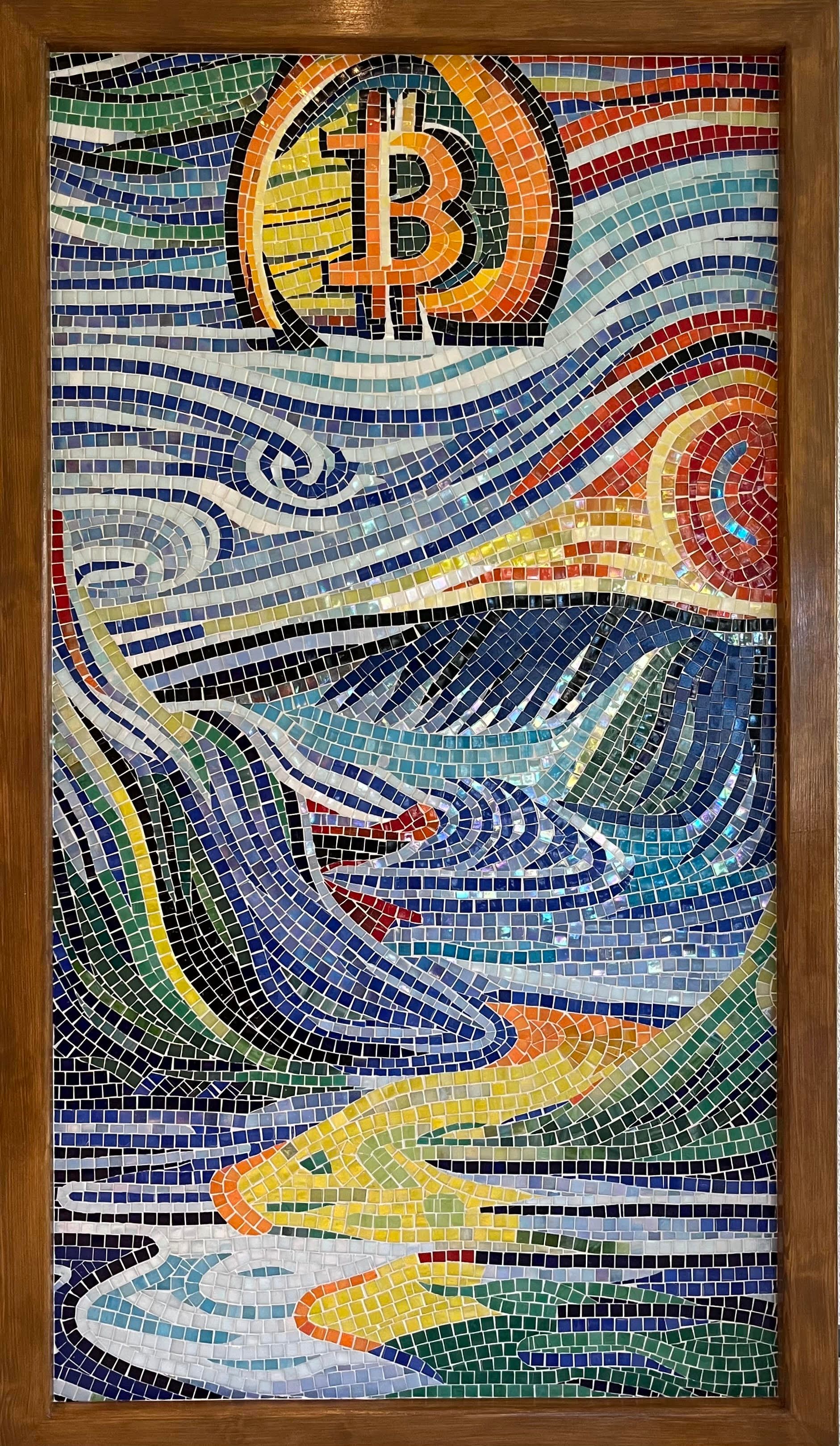 Bitcoin's Sunrise over valley