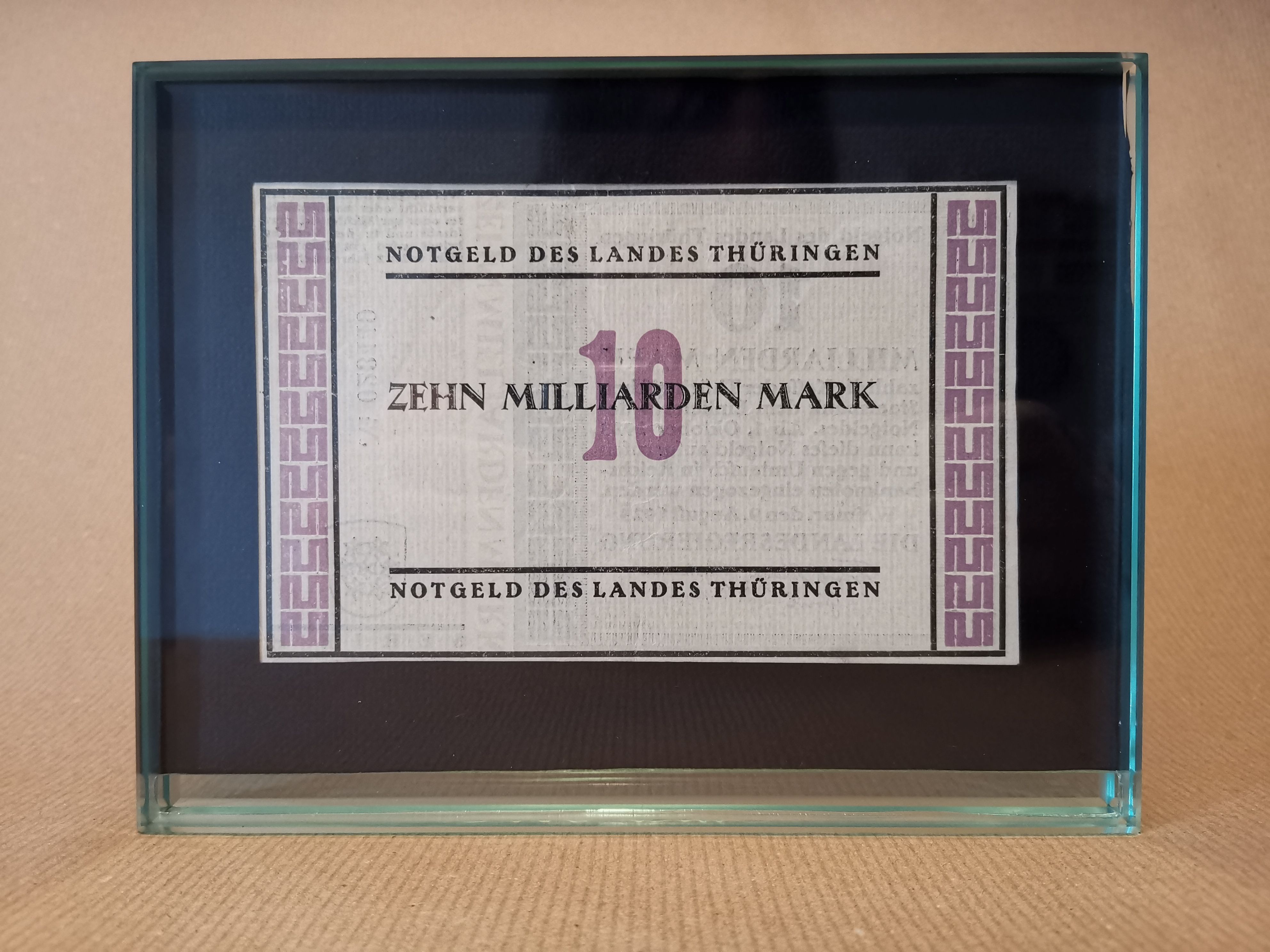 10B Weimar Notgeld by Bauhaus