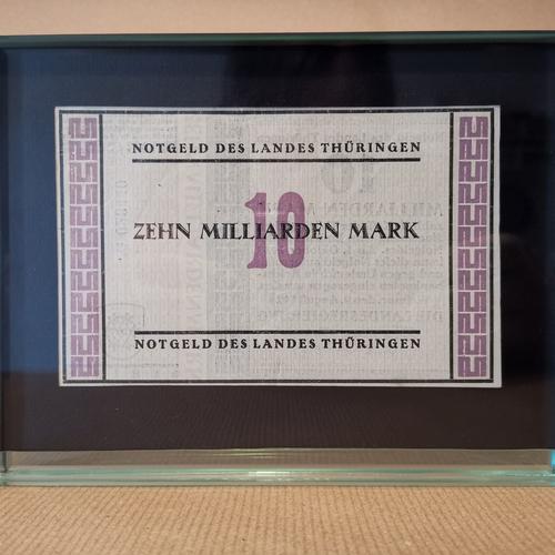 10B Weimar Notgeld by Bauhaus