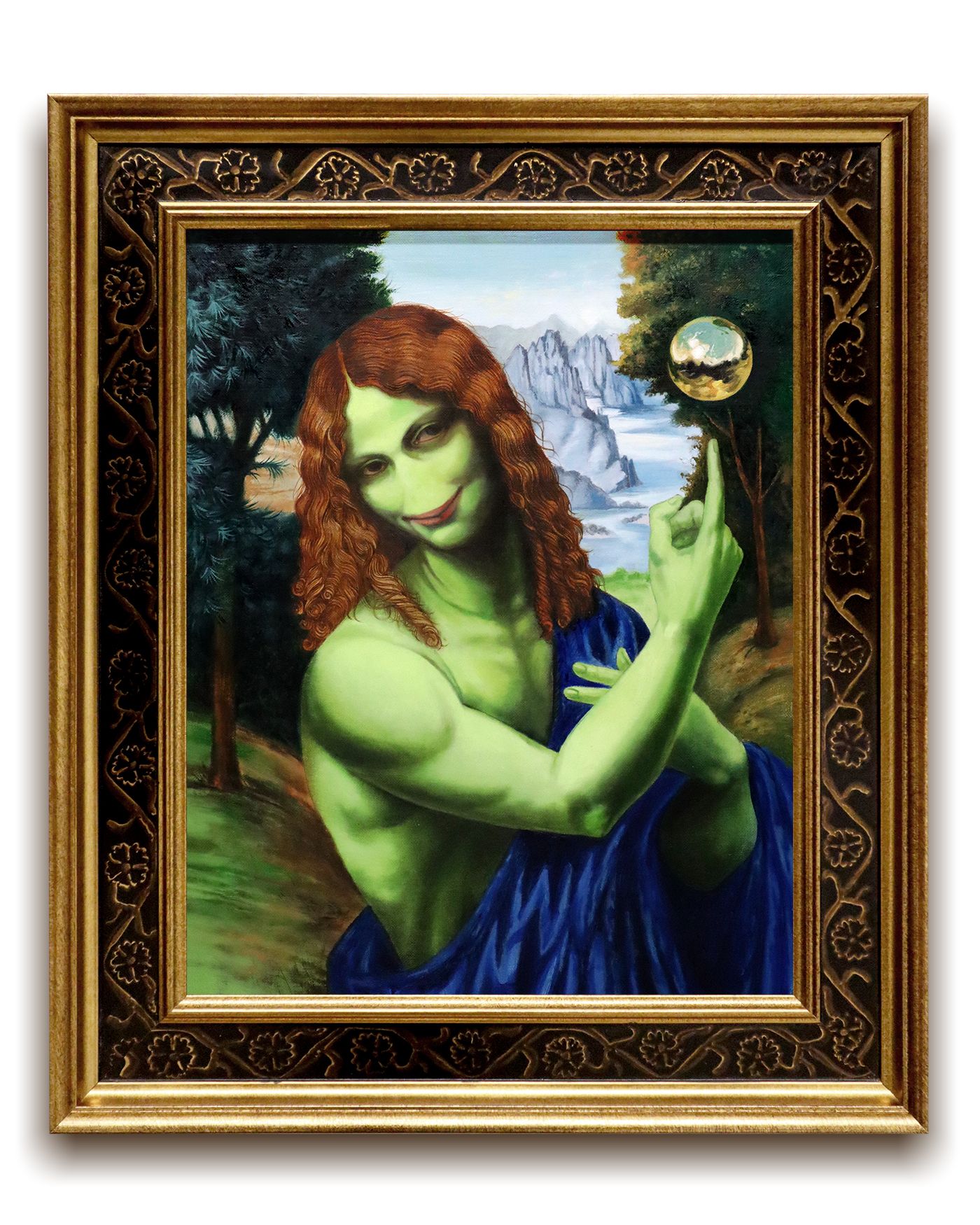 CHAOSMUNDI Framed Painting & Token